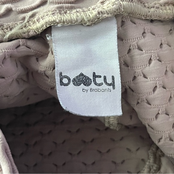 Booty by Brabants Brown Leggings Sleek Form-Fitting Croco Size Small-Large - Picture 10 of 12